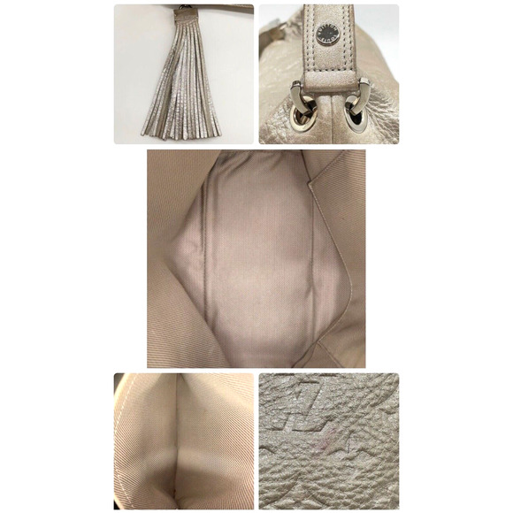 SPECIAL 2008 Edition Louis Vuitton Halo Shimmer Silver Monogram Handbag W/Box - Picture 7 of 8